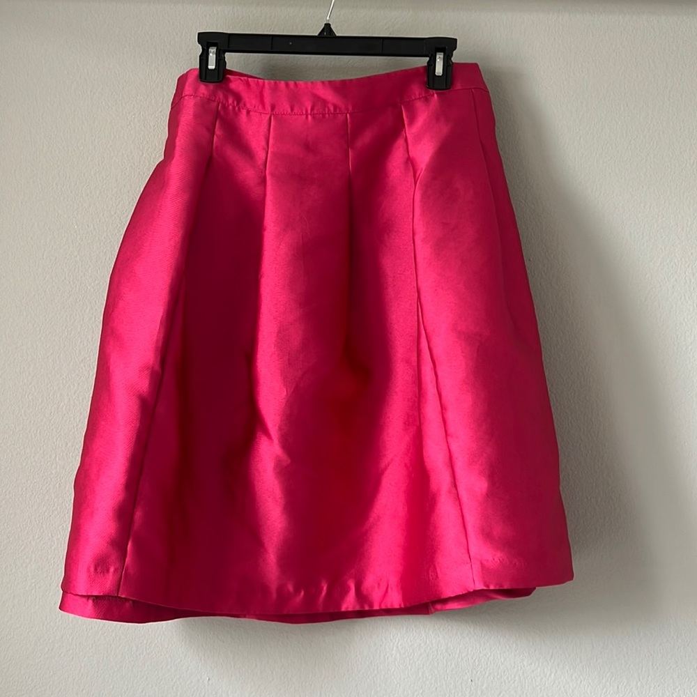 Barbie Pink Pleated Flair Skirt